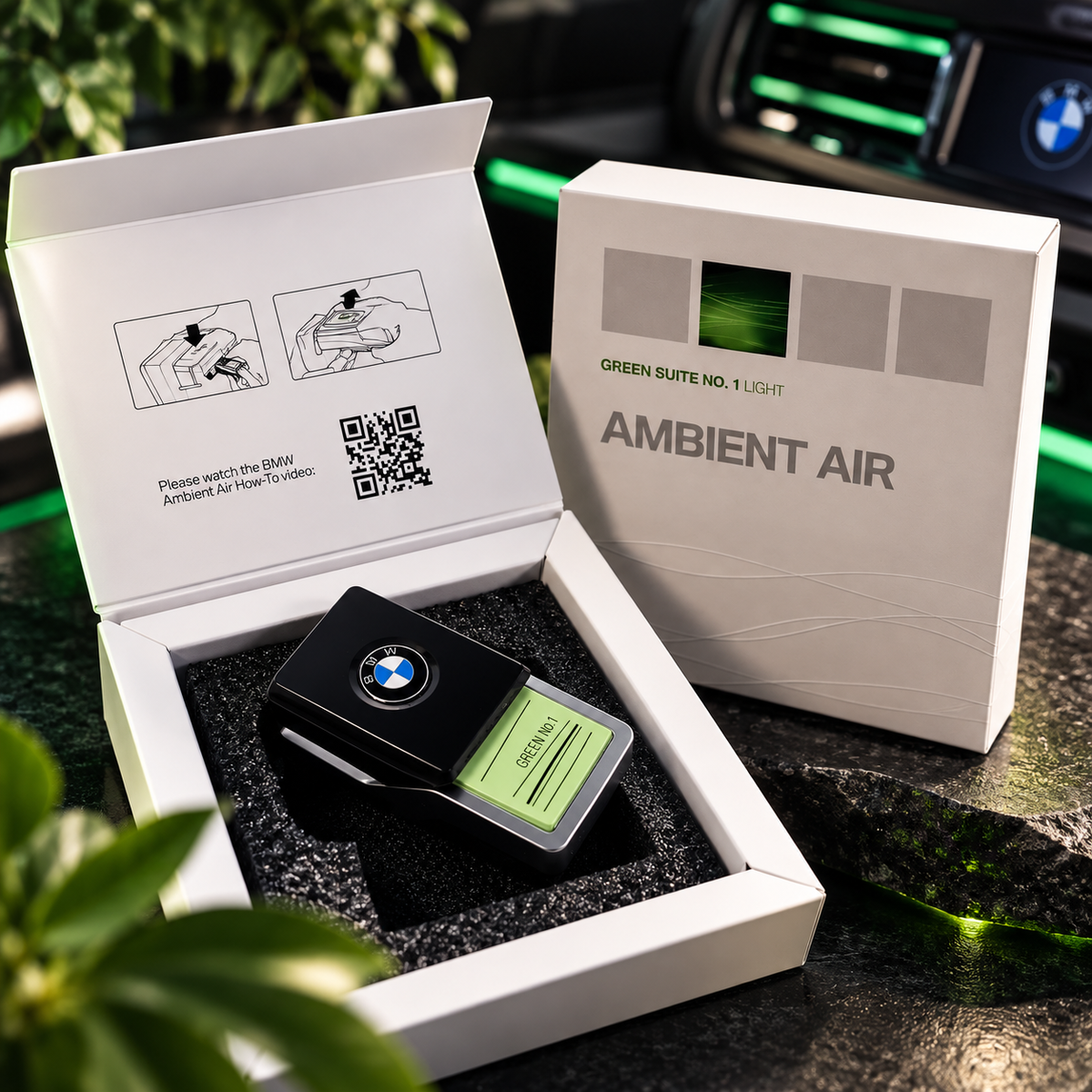 BMW Ambient Air – Odorizant auto, Green No. 1